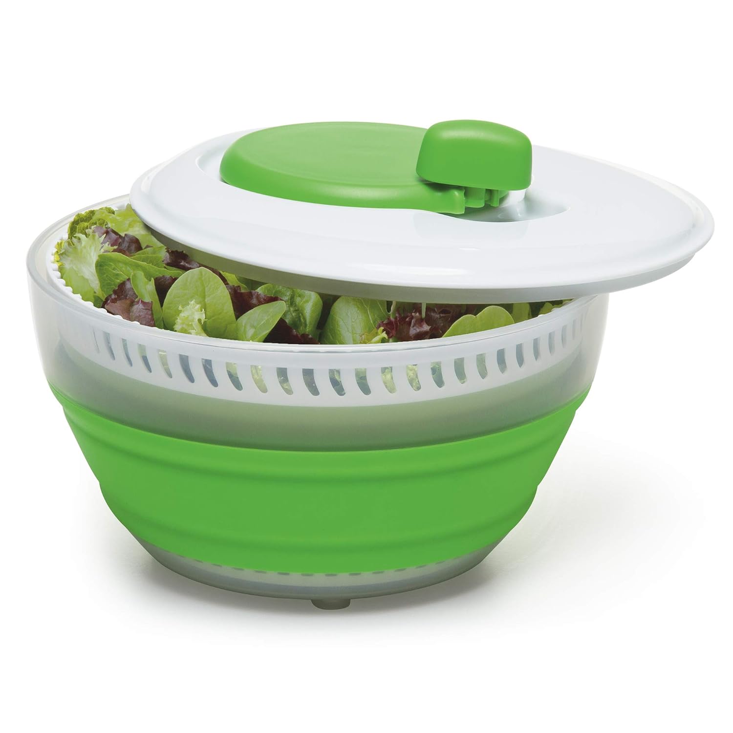 Buy Progressive CSS2 Green Collapsible Salad Spinner 3 Quart