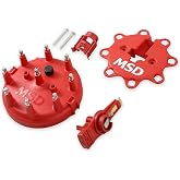 MSD 8482 Distributor Cap and Rotor Kit Red