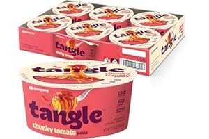 SAMYANG Tangle - Chunky Tomato Pasta Bowl 3.70 oz (105g) x 6 Bowl