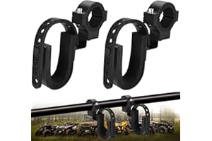 Chelhead UTV Gun Holder Fits for 1", 1.5",1.75", and 2" Roll Bar UTV Gun Rack Compatible with Polaris RZR Ranger Can AM Honda Kawasaki Snowmobile