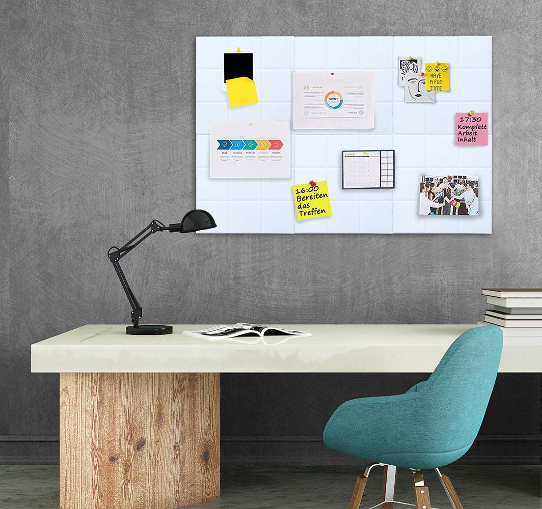 Uoisaiko Large Felt Board Tiles with 30 Pins - Image 5