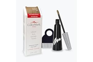 ColorMark Pro Ash Blonde Liquid Gray Root Touch Up Wand Applicator, Real Hair Color