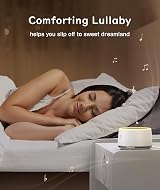 Dreamegg D1 White Noise Machine with Night Light 24 Sounds Baby Baby Sleep view 6
