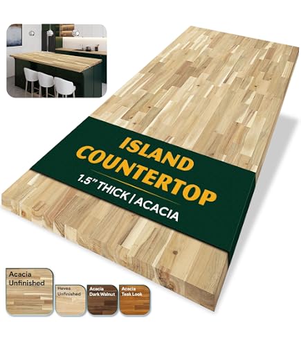 Amazon.com: Riverbank Birch Butcher Block Countertop, 74