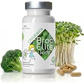 BrocElite Mara Labs Kids | Broccoli Supplement for Children | 30 Capsules | Broccoli Supplement w/Naturally Stabilized Sulforaphane Extract for Children | No Glyphosate Residue | Vegan
