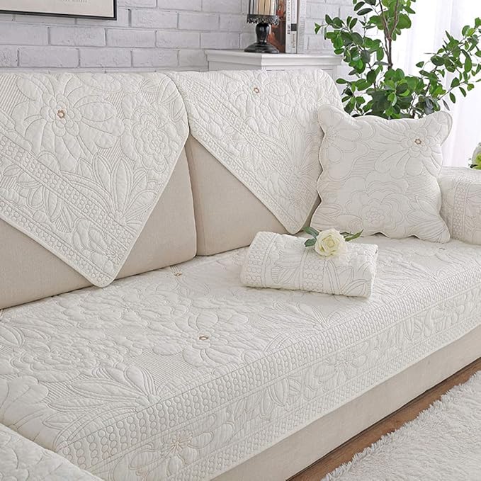 AntiSlip Sofa Cover,soft Couch Cover Cotton Slipcover