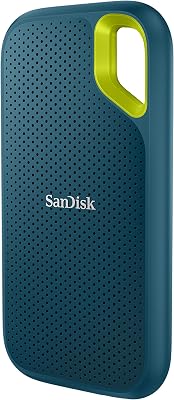1TB Extreme SSD portátil, USB-C, Memoria de estado sólido NVMe externa, hasta 1050 MB/s, Clasificación IP65 de resistencia al agua y al polvo - Monterey