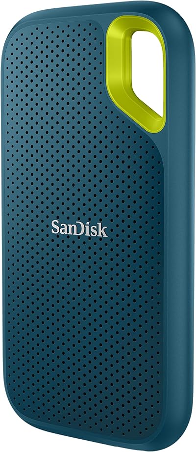 SanDisk Extreme Portable SSD 2TB USB-C NVMe 1050MB/s IP65 Monterey