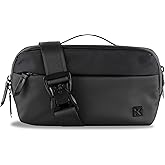 ApeX Smell Proof Sling Bag – Odor Proof Crossbody EDC Bag with 6-Layer Carbon Lining, 1680D Cordura® Ballistic Nylon, Tamper-Proof Zippers, Magnetic Buckle, Adjustable Strap