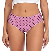 CaTaKu Women’s Bikini Underwear Cute Briefs Hipster Panties for Womens Ladies Underwear Panty