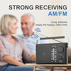 LEOTEC Portable AM FM Radio with Best