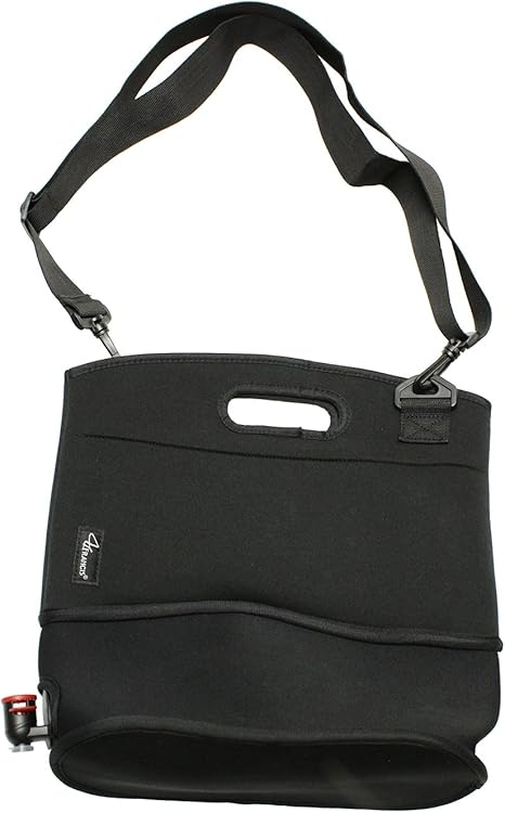 Insulated Wine Purse With Spout Box Wine Dispenser W Disposable 3 Liter Wine Bags For Beach Parties Festivals Amazon Ca Home Kitchen