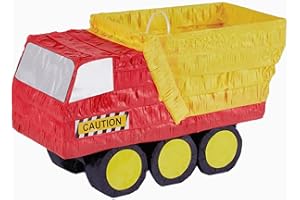 Construction Dump Truck Pinata for Boy Birthday Construction Party Tractor Pinata Excavator Car Pinata for Kids Party