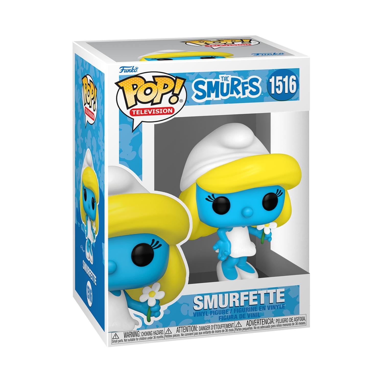 Funko POP! TV: Smurfs - Smurfette - 1/6 Odds for Rare Chase Variant - SMURFS - Collectable Vinyl Figure - Gift Idea - Official Merchandise - Toys for Kids & Adults - TV Fans