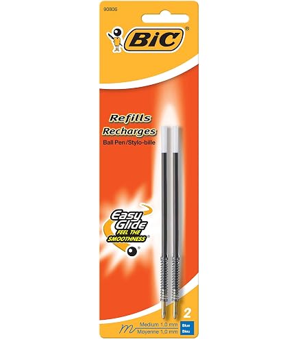 Big CLG05 Kugelschreiber-Minen – 5 Stück, 0,5 Mm, Schwarze Öl-Tinte, Für Click Gold Modelle