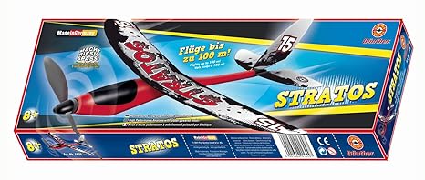 Paul Günther 1629 - Gummimotor Flugmodell Stratos, ca. 53 x 50 cm