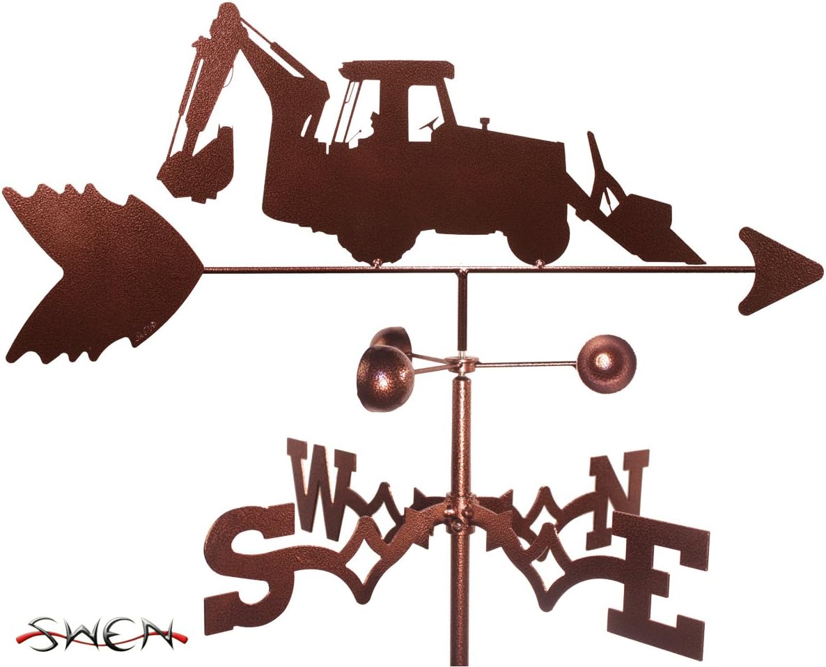 Weathervanes - SWEN Products Backhoe Weathervane