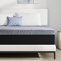 Twolike 8 Inch Full Mattress Gel Memory Foam Breathable for Cooler