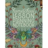 Homeschool Lesson Planning Notebook (Nature Series): Sage Green 12 Month, 42 Week Undated Planner by schoolnest