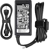45W (4.5 * 3.0 mm Jack 19.5V 2.31A) AC Charger Fit for DELL Inspiron 11/13/14/15/17 3000 5000 7000 Series(3583 3593 5570) Latitude E5450 XPS 13-45 Watt AC 2-in-1 Computer Power Adapter Cord