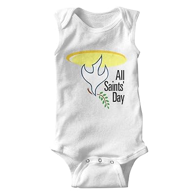 Cotton Sleeveless Baby Onesie for All Saints Day Lebanon Ubuy