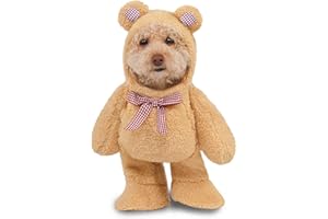 Rubies Walking Teddy Bear Pet Costume for Dogs or Cats, Large