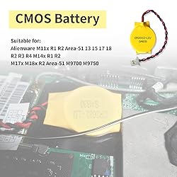EEMB 10PACK 3V CR2032 CMOS Battery with Wire Leads