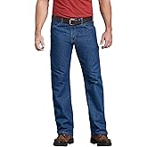 Dickies Men's Relaxed Fit Five-pocket Flex Performance Carpenter Jean