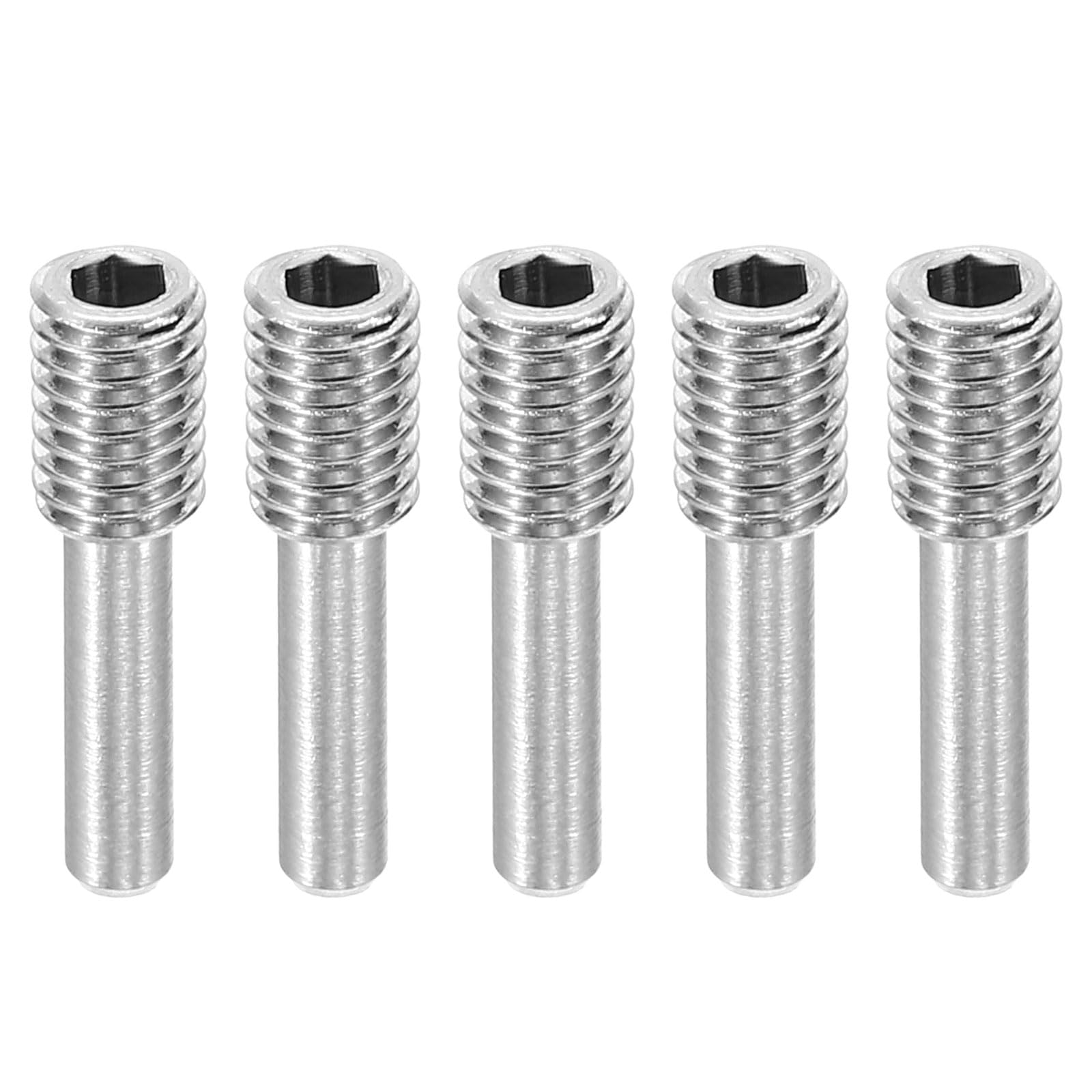 Photo 1 of MECCANIXITY 5 Pack Driveshaft Screw Pins, M4x16x6mm Universal Stainless Steel Drive Shaft Screw Pins, RC Car Repair Parts for Electric Car/Truck Replacement
