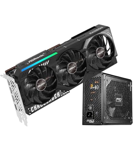 Amazon.com: ASRock Radeon RX 9070 XT Challenger 16GB OC Graphics