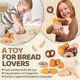 Airlab Wooden Play Food Set Breakfast Kitchen Toy for Kids view 4