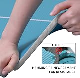 PROIRON Pilates & Yoga Mat Non-Slip Extra Thick 1830mm x 660mm x 10mm Cyan Gray view 3