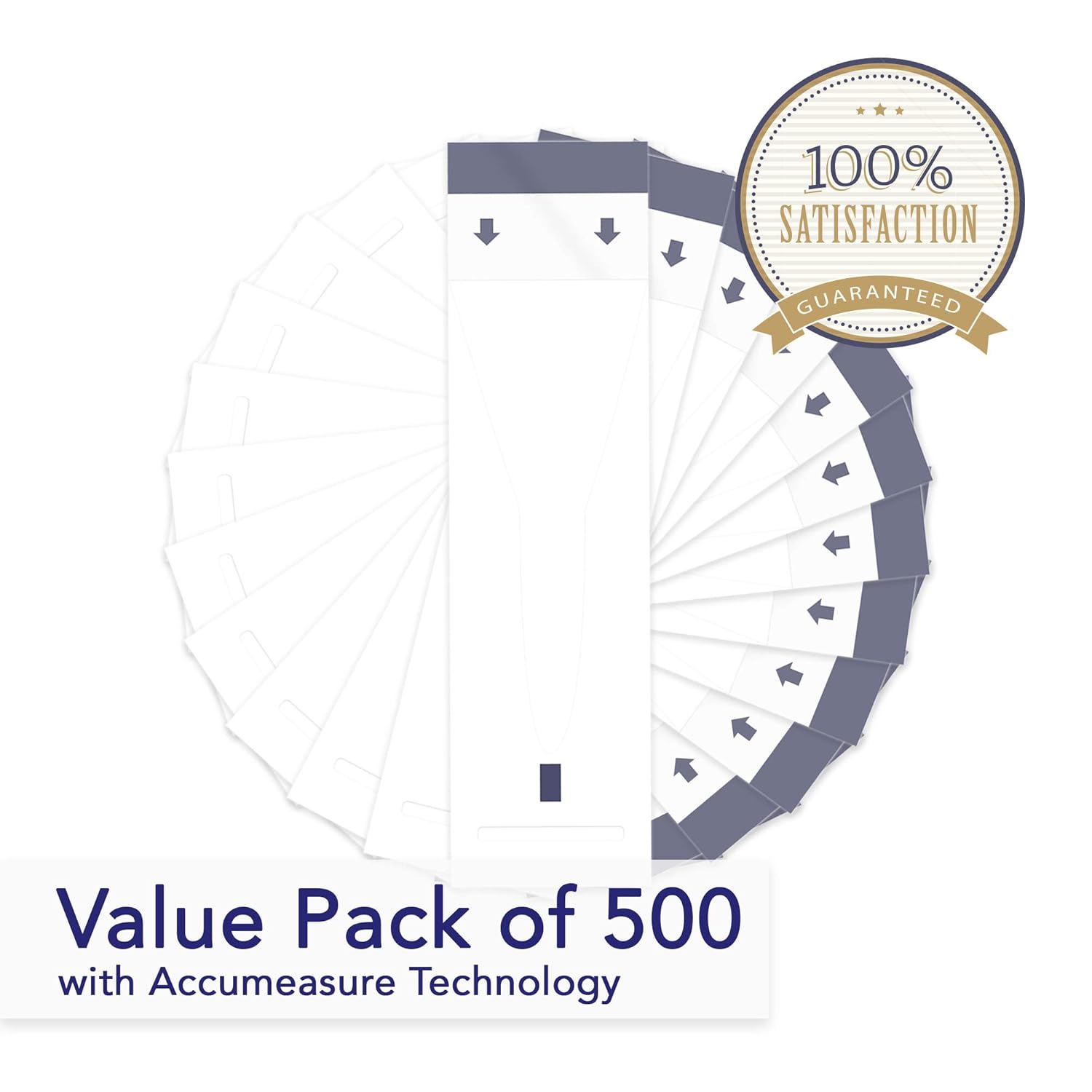 Thermometer Probe Disposable Covers (500 Pack of Protective Sleeves) for Use on All Digital Probe Thermometers by Oral, Rectal, or Armpit Temperature Readings: Industrial & Scientific