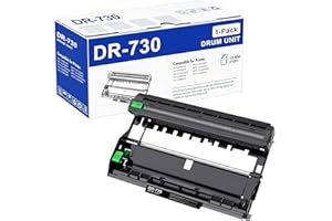 OBUWEU DR730 Drum Unit Replacement for Brother Printers | High-Yield Imaging Unit Compatible with MFC-L2710DW, MFC-L2750DW, HL-L2370DW, DCP-L2550DW & More (1 Pack, Toner Not Included)