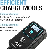 Ring SmartCharge 8A Car Charger Maintainer with Clips & Hook view 5