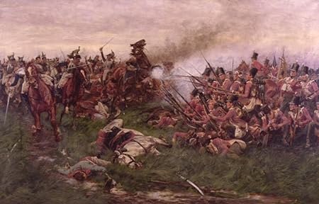 28th Gloucester Regiment At Waterloo By William Barnes Wollen