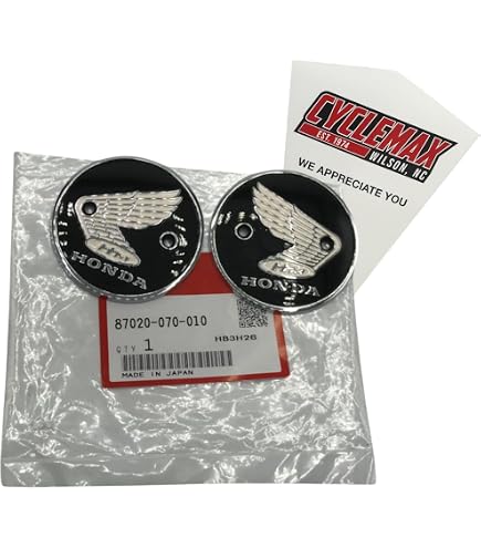 Amazon.com: Genuine Honda Tank Emblems Left & Right - 87020-070