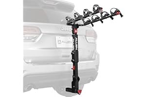 Allen Sports Premier Locking Quick Release 4-Bike Carrier for 2 in. Hitch, Black