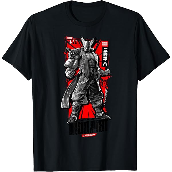 Amazon.com: 【TEKKEN】TEKKEN LEO 002 T-Shirt : Clothing, Shoes