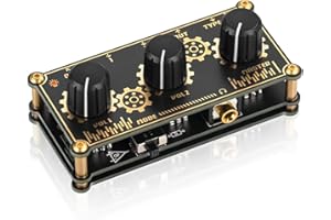 Mini Stereo 2 Channel Line Mixer Headphone Monitoring Club Live Studio Recording