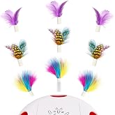Scsuupoee Feather Replacement for Cat Toys