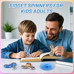 Fidget Spinner 2 Pack for Adults, Sensory Fidget