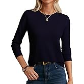 GRACE KARIN Cashmere Sweaters for Women Merino Wool Long Sleeve Sweater Casual Fall Crew Neck Sweater with Socks 2026