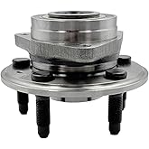 Front Rear Wheel Bearing and Hub Assembly Fit for Cadillac CTS 2008-2019, XTS 18-19, Chevrolet Camaro 2010-2015, Impala 2018-2019, Driver Passenger Side, 5 Lugs w/ABS