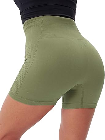 seamless high waisted shorts