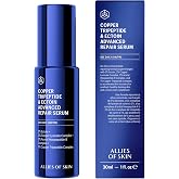 Allies of Skin Copper Tripeptide &amp; Ectoin Advanced Repair Face Serum | Deeply Hydrates Dry Skin, Soothes, Supports A Healthy‑Looking Barrier, And Visibly Smooths And Evens The Look Of Skin Tone