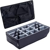 Pelican Color Case Harbor Freight Apache 5800 grey padded dividers, lid foam, &amp; mesh lid organizer.