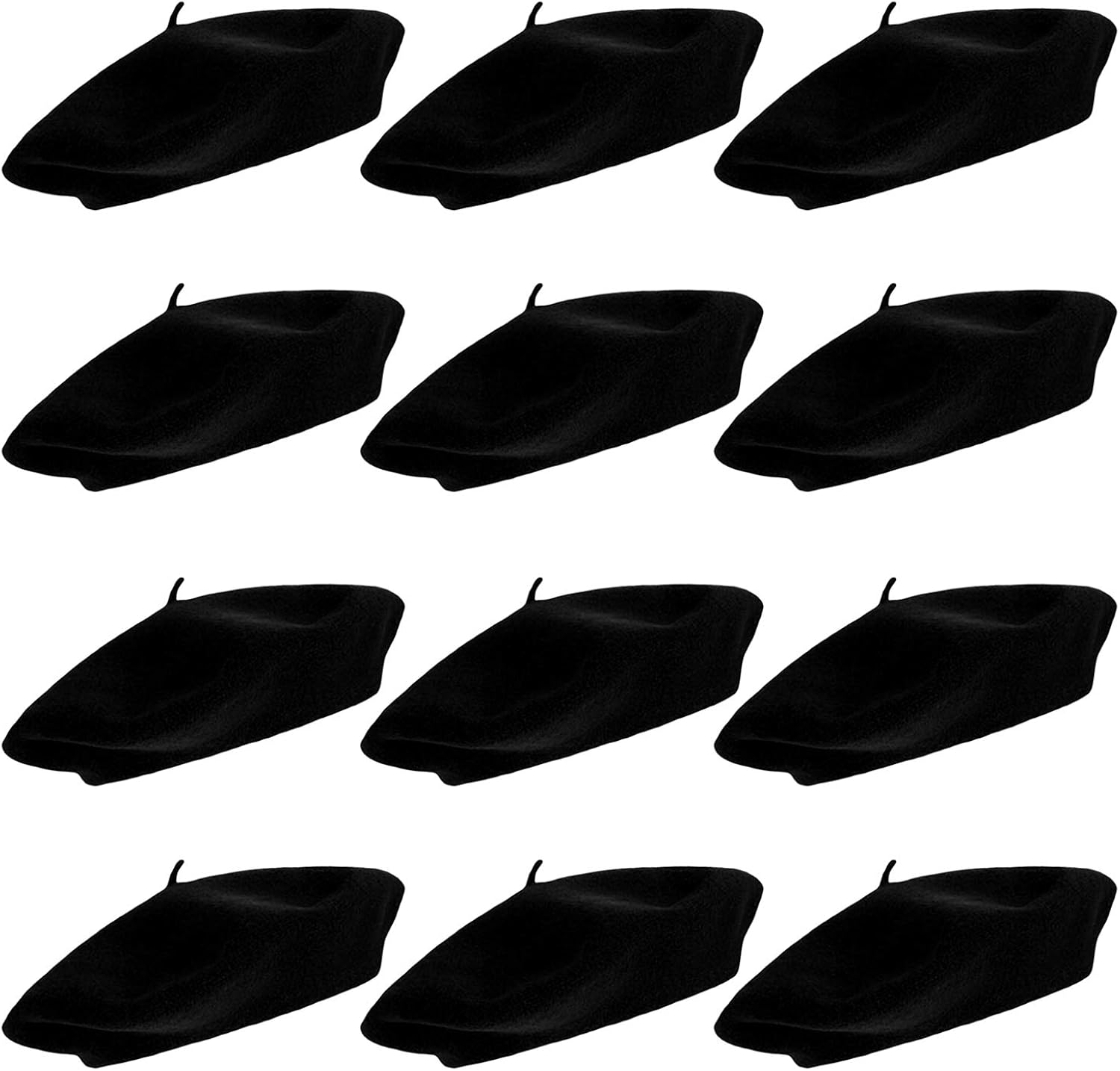 Berets for Adults - French Beret - Artist Hat - Pack by CoverYourHair at  Women’s Clothing store