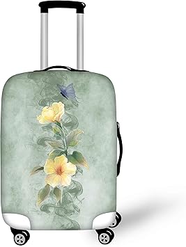 floral print suitcases