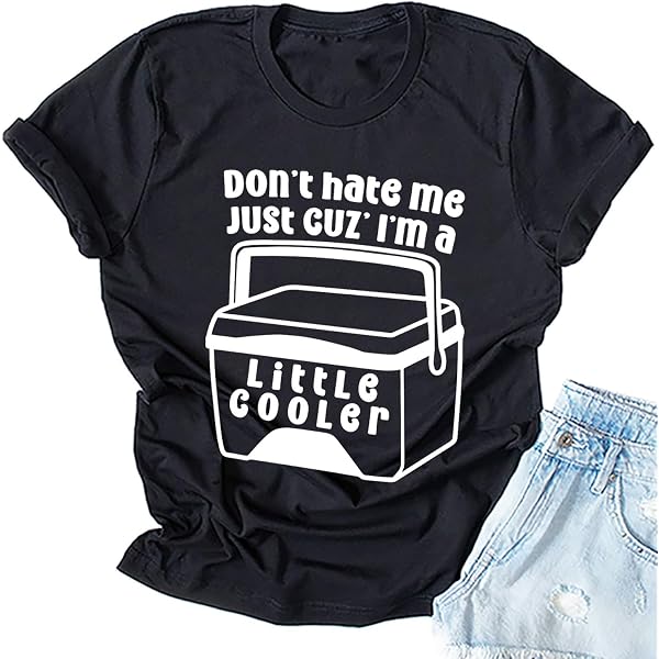 Women's Funny Probably Late For Something T-Shirt – Sarcastic Graphic Tee, Casual Short Sleeve Top | 80% Cotton 20% Polyester - View #7